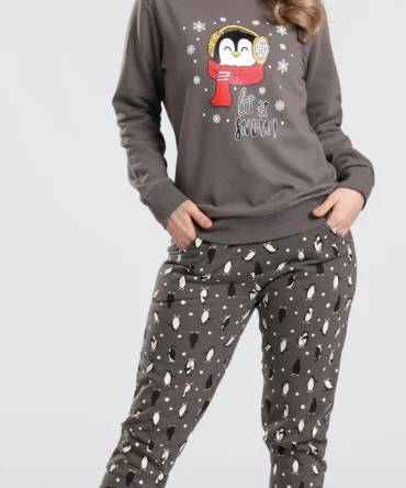 بيجاما شتوي حريمي - كود 2017
